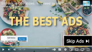 100 ADS in One Video || Food Edition 🌭🍔🍟🍕