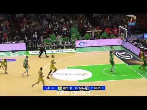 Josep Franch behind the back finish and Mikel Uriz Nice pass to Ryan Kelly for Real Betis