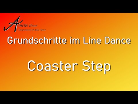 Grundschritte im Line Dance - Coaster Step