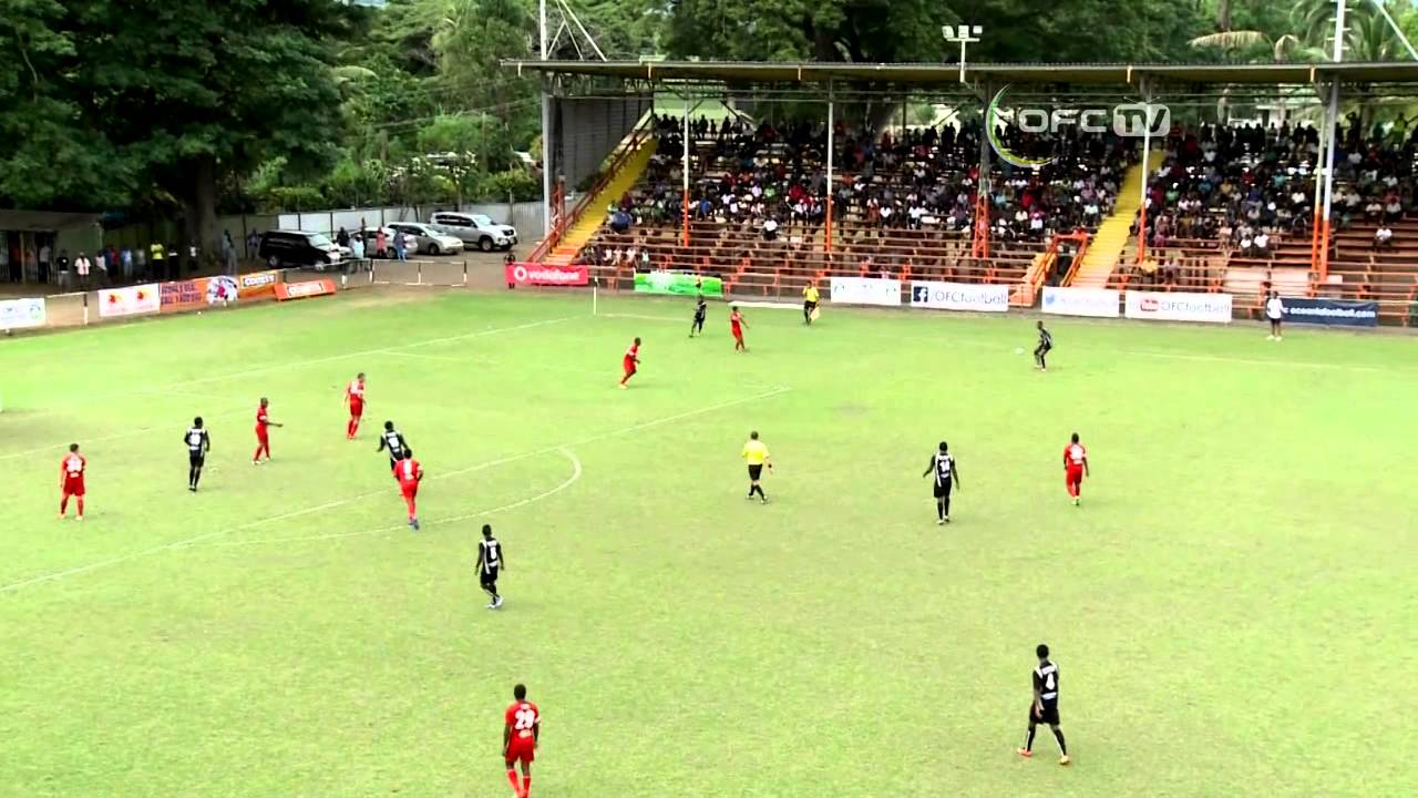 2014 OFC Champions League - Semi-Final 1st Leg - Ba FC vs Amicale FC Highlights