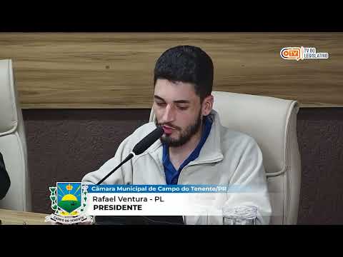 Sessão Ordinária Nº 2835 - Campo do Tenente | Dia 14/10/2025