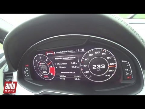 2016 Audi SQ7 TDI : Acceleration & Sound 0-250 km/h