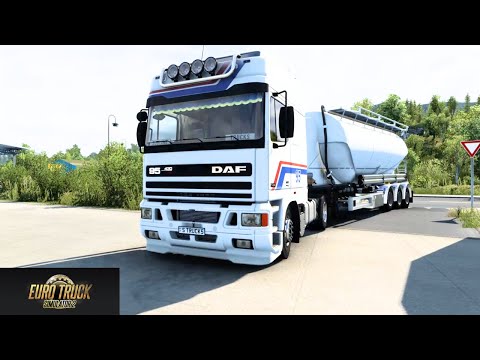ETS2 1.47 | Pro Mods 2.65 | Dombås(N) To Trondheim(N) DAF XF 95 Gameplay
