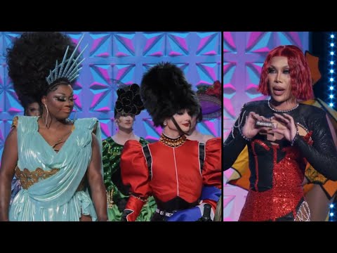 SHOCKING Elimination Results Ep.1 - RuPaul's Drag Race UK vs The World Season 2