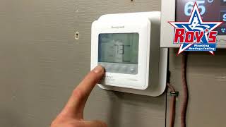 How to Use Your Honeywell T4 Pro Thermostat