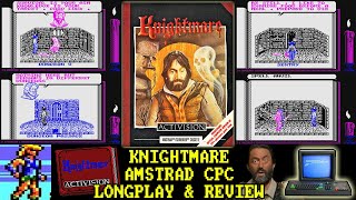 [AMSTRAD CPC] Knightmare - Longplay & Review