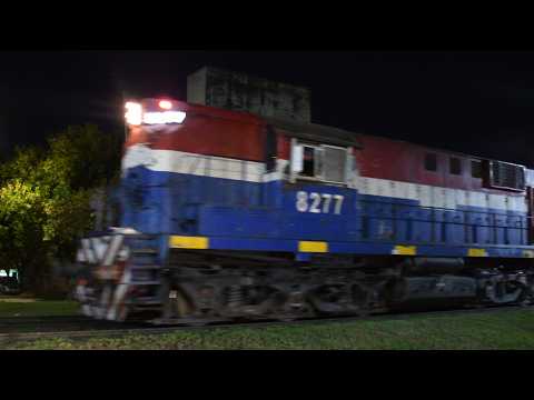[4K] Mega-tren vacio de NCA con destino a General Deheza pasando por Marcos Juárez!!!!!!