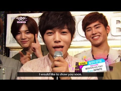 [Music Bank w/ Eng Lyrics] Hot Backstage! with INFINITE (2013.04.20)