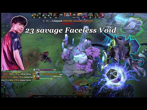 23SAVAGE FACELESS VOID!! Amazing Gameplay!!