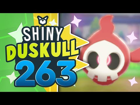 SHINY DUSKULL IN 263 ENCOUNTERS | Pokemon Sword and Shield Shiny Reaction