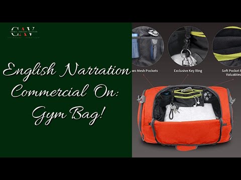 BERNARD CAMPBELL English Commercial Voiceovers (GYM BAGS)