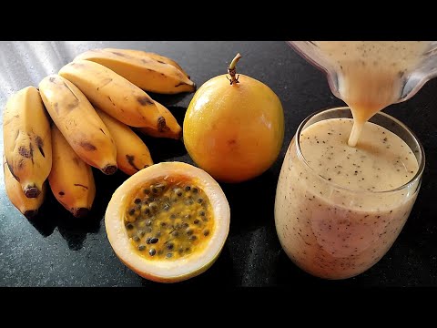 PODEROSO SUCO DE MARACUJÁ COM BANANA | DESCUBRA OS BENEFÍCIOS E APRENDA COMO FAZER