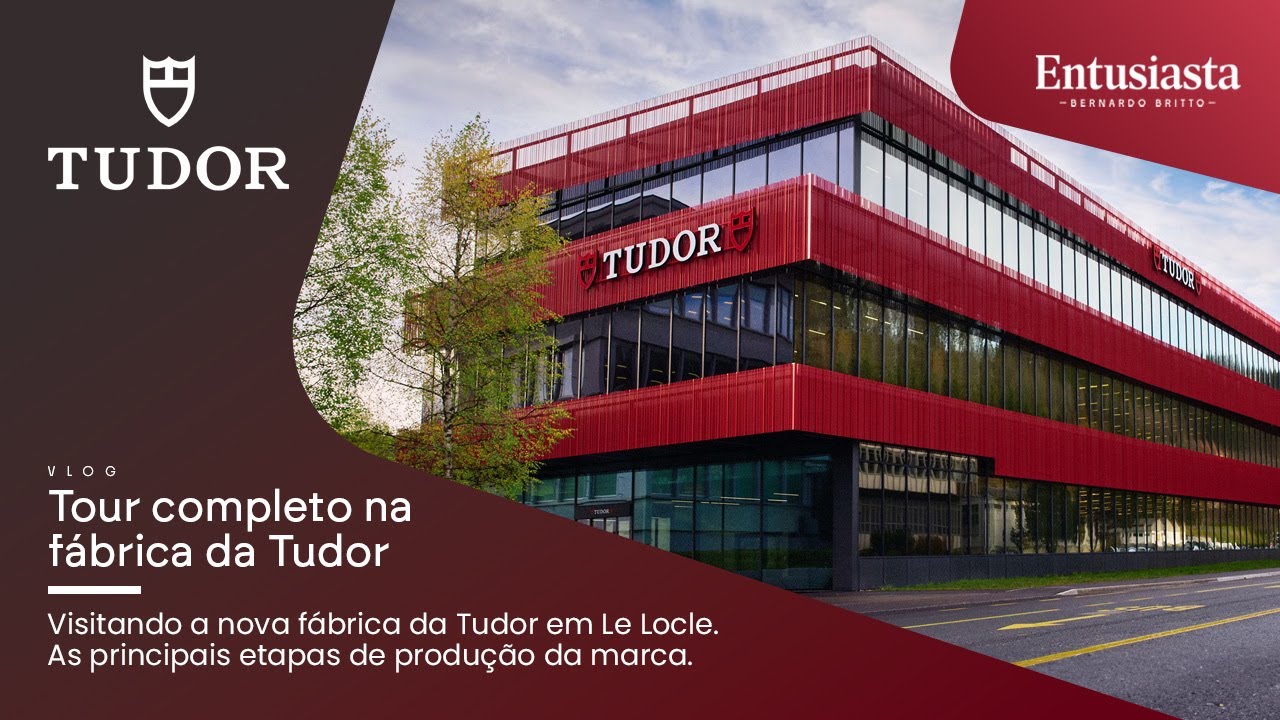 VISITANDO A FÁBRICA DA TUDOR NA SUIÇA!