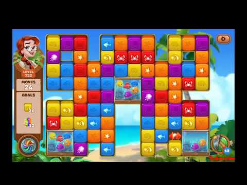 Lost Island Blast Adventure Level 725 NO BOOSTERS - A S GAMING