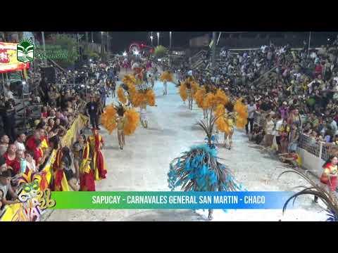 2da Noche Puntuable Carnavales Transmisión en vivo de Municipio General José de San Martín Chaco