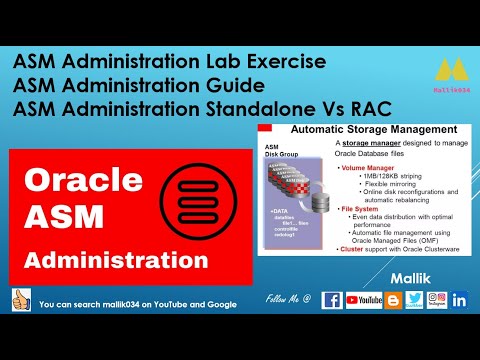 What is ASM Oracle ASM Basic Understanding || Oracle ASM Advantages Mirroring Stripping