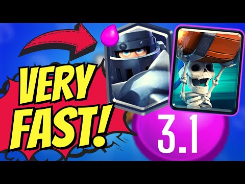 SUPER VELOCE E SUPER DISTRUTTIVO!!! TOP DECK MEGA KNIGHT NOW!!! [clash royale ita]