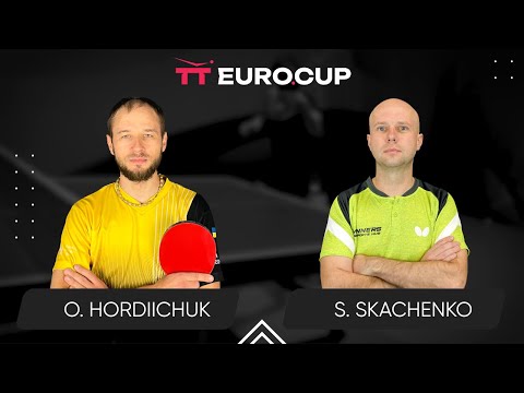 11:35 Oleksandr Hordiichuk - Serhii Skachenko 10.10.2024 TT Euro.Cup Ukraine Master. TABLE 4