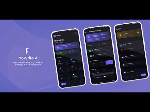 ProWrite AI: Writing Assistant video thumbnail