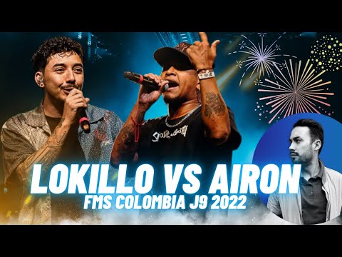 LOKILLO VS AIRON | #FMSCOLOMBIA J9 Temporada 1 - #FMS22 | UR | Reacción | Andrés Pinzón