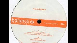 Circulation - Emotions Unknown
