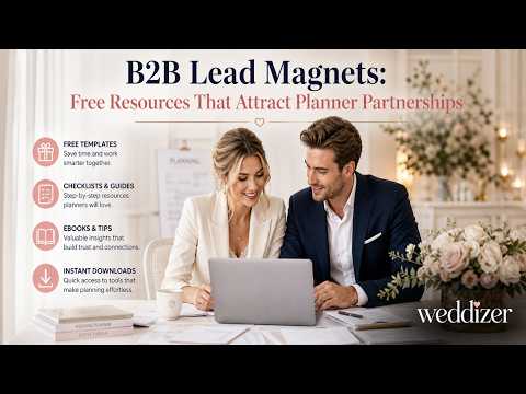 Top B2B Lead Magnets That Attract Wedding Planner Partnerships (Free Tools That Work!)