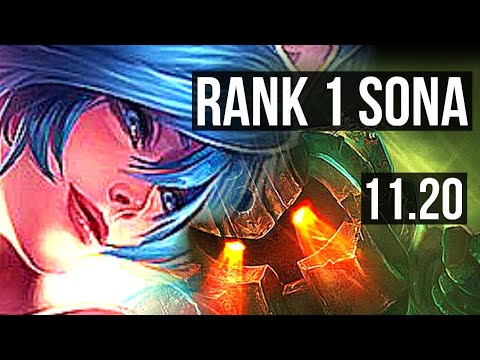 SONA & Lucian vs NAUTILUS & Miss Fortune (SUPPORT) | Rank 1 Sona, 1/2/14 | EUW Challenger | v11.20