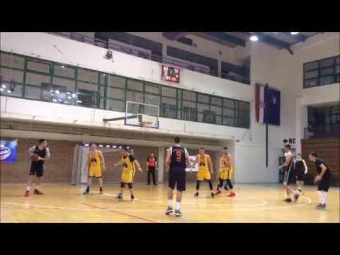 CroHoops Division I 2018/19 Rnd.16 - Ivan Piasevoli (Građevinski) Highlights