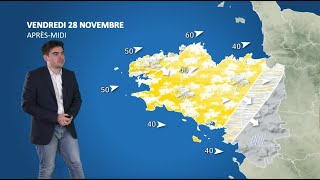 Illustration de l'actualité La météo de votre vendredi 27 novembre 2025