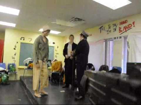 les miserable back stage