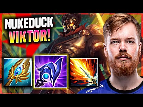 NUKEDUCK IS INSANE WITH VIKTOR! - Nukeduck Plays Viktor MID vs Anivia! | Challenger TV