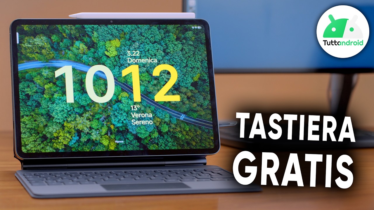 Che COMBO! Il SUPER TAB con la TASTIERA PIÙ 🔝 di tutti. SOSTITUISCE IL PORTATILE? Xiaomi Pad 8 Pro