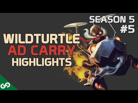 TSM Wildturtle Corki with Janna vs Graves/Thresh - LOL NA Highlights