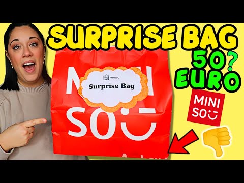 Apro 2 BUSTE SORPRESA di MINISO da 50 EURO! iolanda sweets