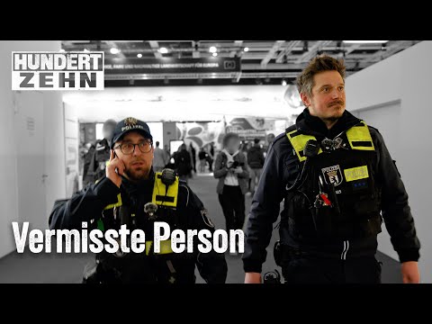 Polizei-Einsatz auf Berliner Messe | HUNDERTZEHN