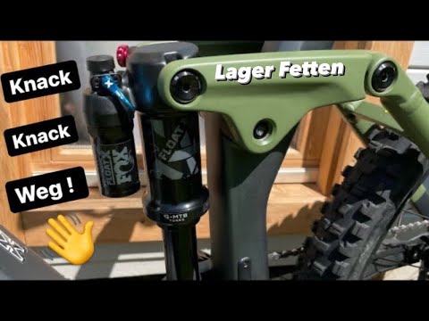 Grease the bearings and the cracking is gone 😅 #Cube Stereo Hybrid 160 TM