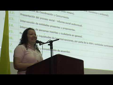 Audiencia Pública Minera Yaguará, Huila - Octubre 29 de 2025