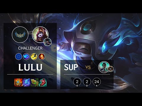 Lulu Support vs Karma - EUW Challenger Patch 12.3