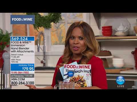 HSN | Food & Wine Kitchen Premiere 10.20.2017 - 06 PM