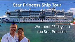 Star Princess Full Ship Tour | Piazza, Pools, Dining & More (Princess Cruises 2026)