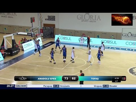 Filip Petrušev (Anadolu Efes) vs Tofas Bursa - 09.09.2021