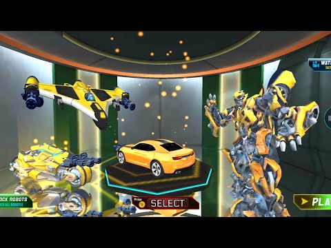 Jet Bike Car Robot Transform 3D game,1 Level complete👌💯,mission complete,