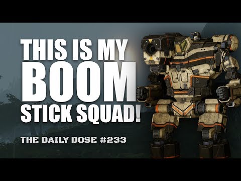 "Just BOOM!" A Classic AC20 Hunchback HBK-4G with Skills - Mechwarrior Online The Daily Dose #233