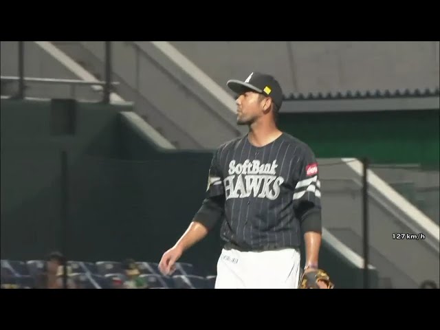 【ファーム】最後は空振り三振!! ホークス・加治屋が8回のマウンドを3者凡退に抑える好投!! 2020/8/16 H-C(ファーム)