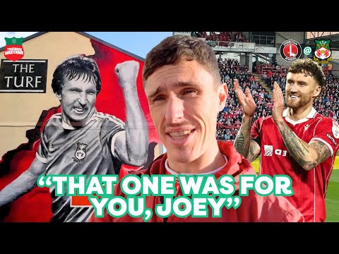 REMEMBERING MR. WREXHAM JOEY JONES AND GETTING A MASSIVE THREE POINTS AGAINST CHARLTON ATHLETIC