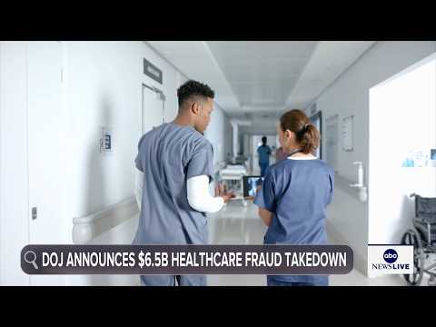 Justice Department announces $6.5 billion health care fraud takedown