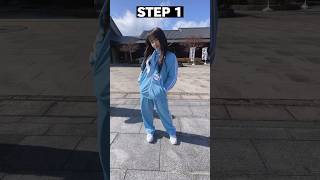 私たちから目を離さないでね!!　#空中ウォーク #スリックバック #スリックバックやり方     #slickback  #LE_SSERAFIM #アックション#コンカフェ  #名古屋 #名古屋城