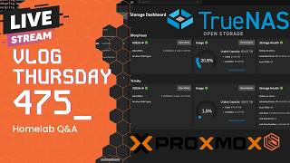VLOG Thursday 475: Proxmox, Containers, Virtualization, and Homelab Q&A