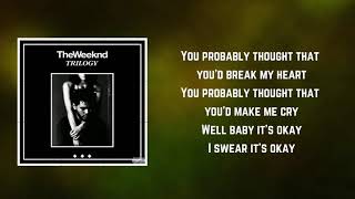 The Weeknd - The Knowing (Lyrics)