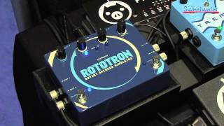 Video thumbnail for Pigtronix Rototron Guitar Pedal Demo - Sweetwater at Winter NAMM 2014 by Sweetwater